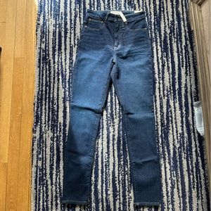 NWT Madewell - Curvy High Rise Jeans - Size 27 Tall